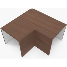 Mutlusan Ceviz 40x40 mm L Köşe Kablo Kanalı Ek Parçası