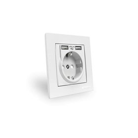 Mutlusan Çift Usb Topraklı Priz