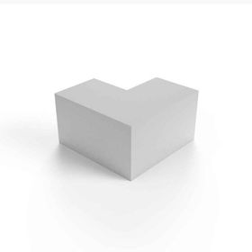 Mutlusan Gri 16x16 mm Kablo Kanalı Dış Köşesi