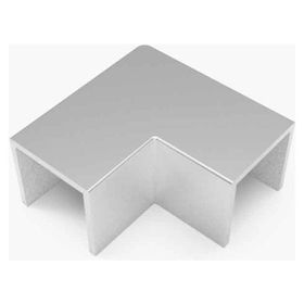 Mutlusan Mat Gri 16x16 mm L Köşe Kablo Kanalı Ek Parçası
