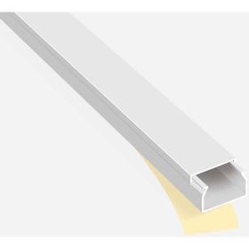 Mutlusan MUT.001-157-020010-20-00 Beyaz 20x10 mm 2 mt Kendinden Yapışkanlı Kablo Kanalı