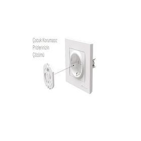 Mutlusan MUT-001 Prizmatik Çocuk Koruma Kapağı
