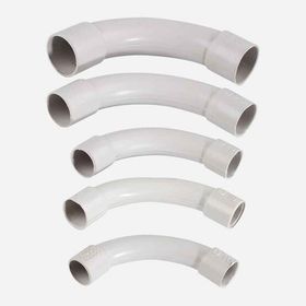Mutlusan Pvc 18 mm Alev Yaymayan Dirsek