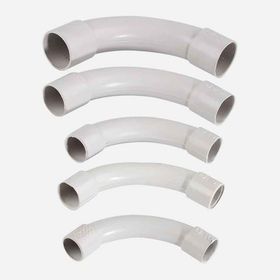 Mutlusan Pvc 18 mm Alev Yaymayan Dirsek
