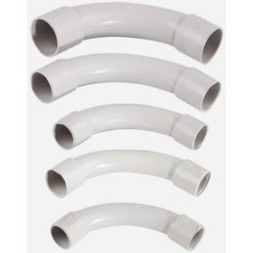 Mutlusan Pvc 20 mm Alev Yaymayan Dirsek