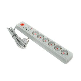 Mutlusan Ri Tech 1,5 Metre 6'lı Şok Korımalı USB ve Anahtarlı Grup Priz