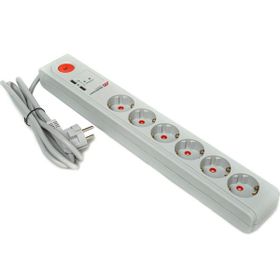 Mutlusan Ri Tech 1,5 Metre 6'lı Şok Korımalı USB ve Anahtarlı Grup Priz