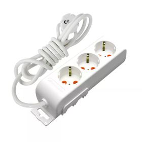 Mutlusan Ri-Tech 3 mt 3'lü Çocuk Korumalı 3'li Paket Topraklı Grup Priz