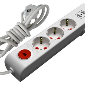 Mutlusan Ri-Tech 3'lü 2 m Usb Anahtar Topraklı Grup Priz