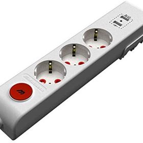 Mutlusan Ri-Tech Üçlü Usb Anahtar Topraklı Çocuk Korumalı Klemensli Grup Priz