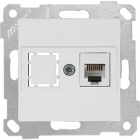 Mutlusan Rita Beyaz 1XRJ12 MKZ Telefon Prizi