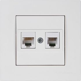 Mutlusan Rita Beyaz Rj12 CAT5E 5 Adet Telefon Data Priz