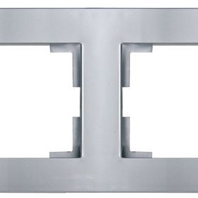 Mutlusan Rita İnox İkili Yatay Çerçeve