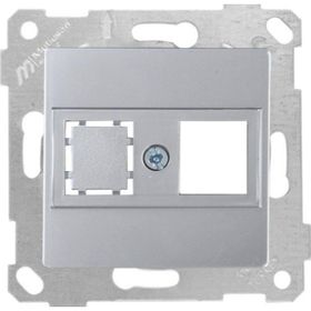 Mutlusan Rita Inox Mek+Tuş 1RJ45 Data Prizi