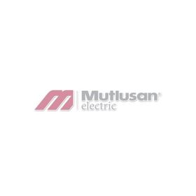 Mutlusan Rita IP44 Conta Beyaz Kapaklı Priz