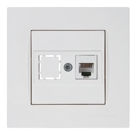 Mutlusan Rita Rj12 Beyaz Telefon Prizi