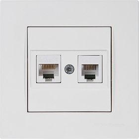 Mutlusan Rita Rj12 Cat5e Beyaz Telefondata Priz