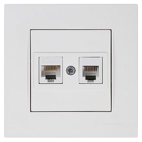 Mutlusan Rita Rj12 Cat5e Beyaz Telefondata Priz