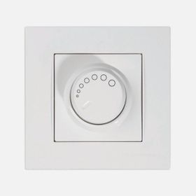 Mutlusan Rita Serisi Beyaz Dimmer