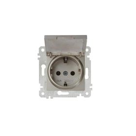 Mutlusan Rita Titanyum 1RJ45 Mek+Tuş Data Prizi