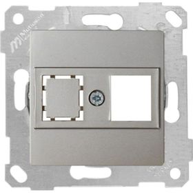 Mutlusan Rita Titanyum 1RJ45 Mek+Tuş Data Prizi