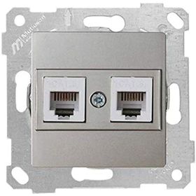 Mutlusan Rita Titanyum Mek+Tuş 1RJ12 Tel. Prizi
