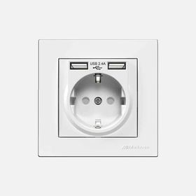Mutlusan Rita USB Type-C Beyaz Priz