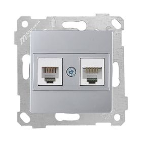 Mutlusan RJ12-CAT5E Rita Inox Priz