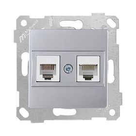 Mutlusan RJ12-CAT5E Rita Inox Priz