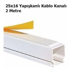 Mutlusan Yapışkanlı 25x16 cm Kablo Kanalı
