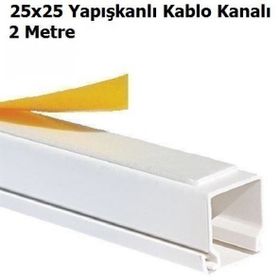 Mutlusan Yapışkanlı 25x25 cm Kablo Kanalı