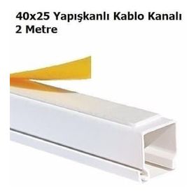 Mutlusan Yapışkanlı 40x25 cm Kablo Kanalı