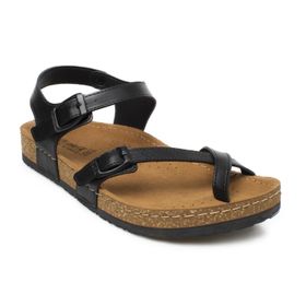 Muya 31104 Z Verona Casual Günlük Siyah Kadın Sandalet