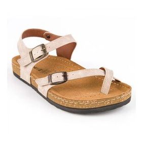 Muya 31104 Z Verona Casual Günlük Vizon Kadın Sandalet
