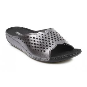 Muya 31126 Flynn Casual Günlük Metalik Kadın Terlik