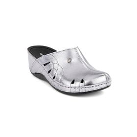 Muya 31147 Orthopedix Gola Anatomik Dört Mevsim Kadın Dolgu Topuklu Sabo Terlik