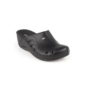 Muya 31147 Orthopedix Gola Anatomik Dört Mevsim Kadın Dolgu Topuklu Sabo Terlik