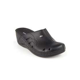Muya 31147 Orthopedix Gola Anatomik Dört Mevsim Kadın Dolgu Topuklu Sabo Terlik