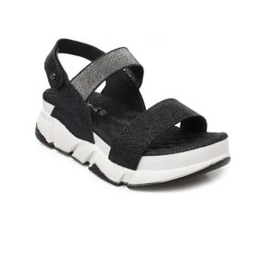 Muya 31187-430 Keid Siyah Kadın Sandalet