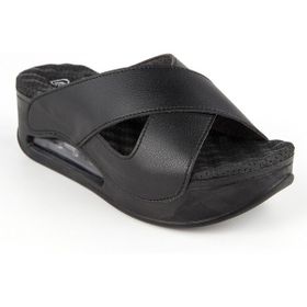 Muya 31210 Siyah Orthopedix Penelope Anatomik Air Max Tabanlı Kadın Terlik