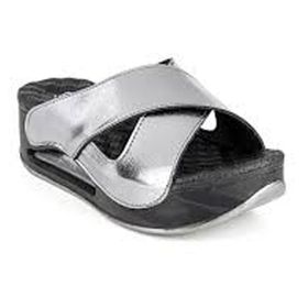 Muya 31210 Z Penelope Platform Metalik Kadın Terlik
