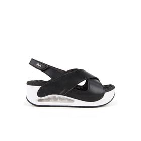 Muya 31213 Assos Siyah Günlük Kadın Sandalet