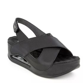 Muya 31213 Assos Siyah Kadın Air Taban Sandalet