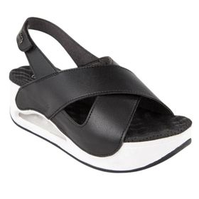 Muya 31213 Assos Siyah Kadın Air Taban Sandalet