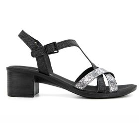 Muya 32002-001 Demy Siyah Anatomik Taban Kadın Sandalet