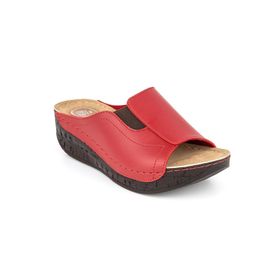 Muya 32257 Orthopedix Attica Anatomik Topuk Dikeni Jel Destekli Dolgu Topuklu Kadın Terlik