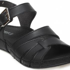 Muya 33218Z Rhoas Siyah Günlük Kadın Sandalet