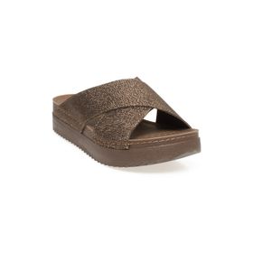 Muya 33232 Sling Bronz Kadın Terlik
