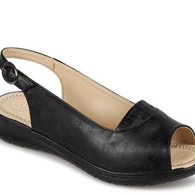 Muya 97201-2133 Siyah Kadın Sandalet