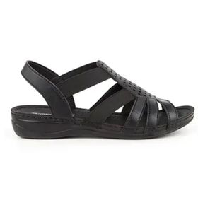 Muya Amanda 31143-001 Siyah Anatomik Taban Kadın Sandalet